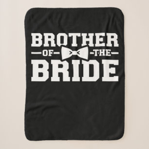 Brother Of The Bride Gift For Brother Sherpa Blanket