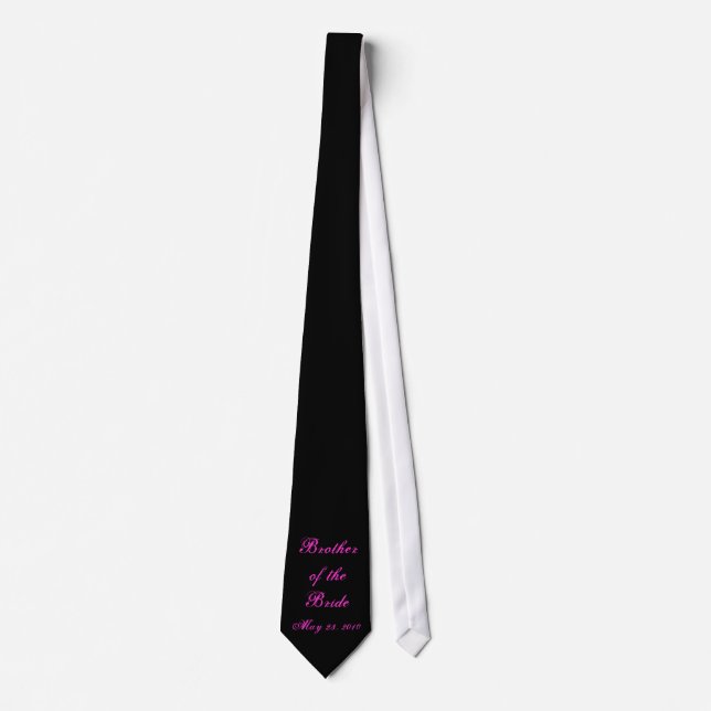 Brother of the bride tie (Front)