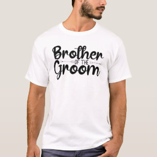 Brother Of The Groom Funny Wedding Or Bachelor Par T-Shirt