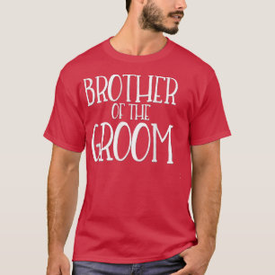 Brother of the GroomWedding Party Bride Family Tri T-Shirt