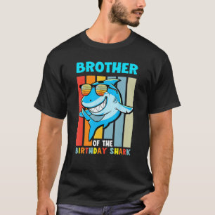 Brother Of The Shark Birthday Matching Family T-Shirt