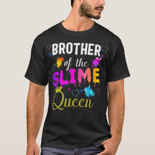 Brother of the slime queen Birthday Matching Party T-Shirt