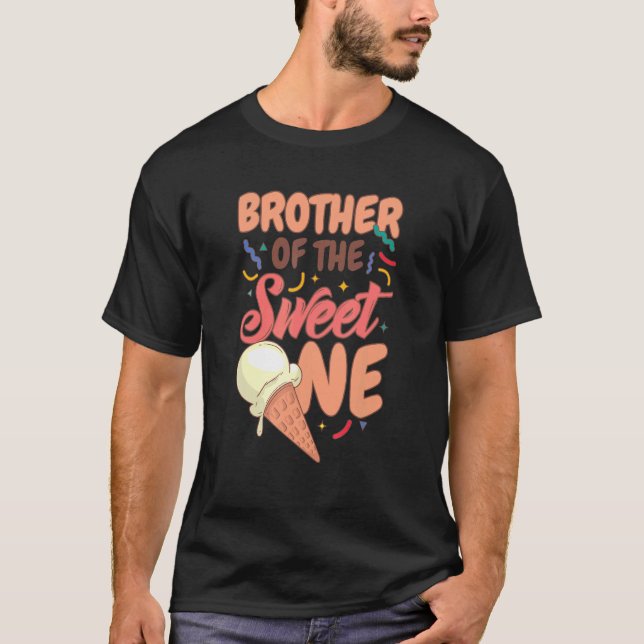 Brother Of The Sweet One, Family Group Matching Bi T-Shirt (Front)