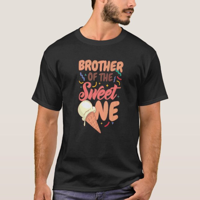 Brother Of The Sweet One, Family Group Matching Bi T-Shirt (Front)