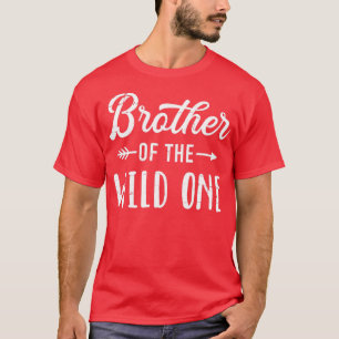 Brother of the wild one daughter matching family T-Shirt
