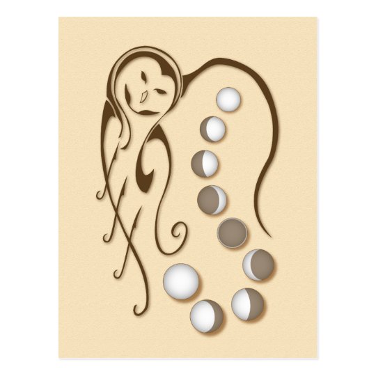 Brother Owl : Sister Moon Postcard