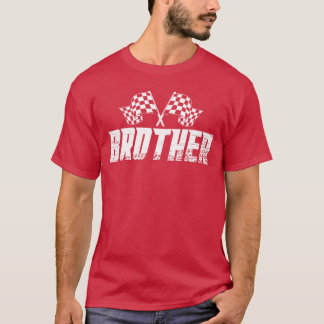 Brother Pit Crew Family Racing Birthday Race T-Shirt