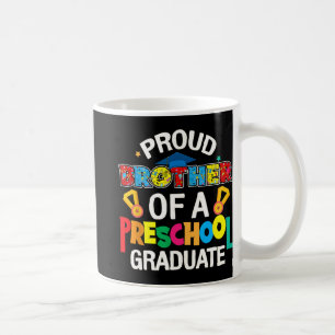 Brother Preschool Graduate Last Day Of School Fami Coffee Mug