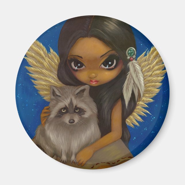 "Brother Racoon" Magnet (Front)