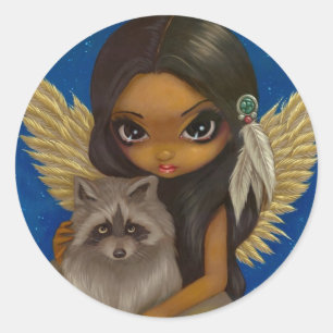 "Brother Racoon" Sticker