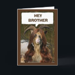 "BROTHER" READY TO CELEBRATE YOUR BIRTHDAY CARD<br><div class="desc">THANK YOU FOR STOPPING BY ONE OF MY EIGHT STORES!</div>