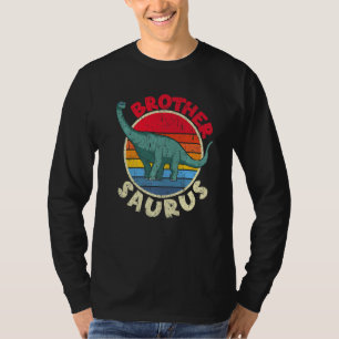 Brother Saurus I Brachiosaurus Diplodocus I Family T-Shirt