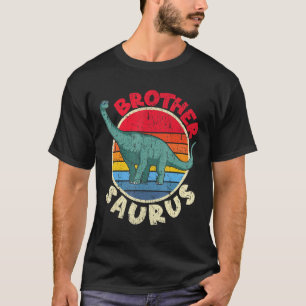 Brother Saurus I Brachiosaurus Diplodocus I Family T-Shirt