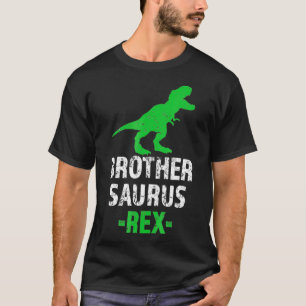 Brother Saurus Rex Funny Dinosaur T-Rex Bro T-Shirt