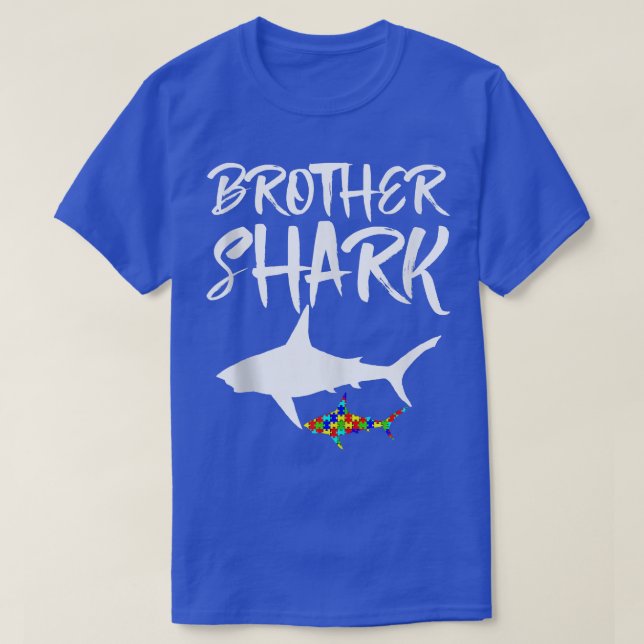 Brother Shark Tee Shirts Funny Women Sharks Tee Br (Design Front)
