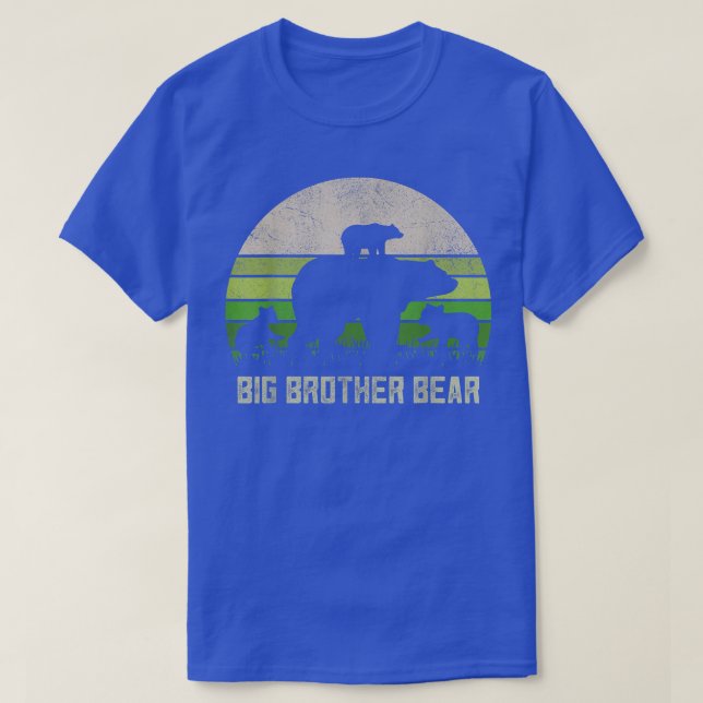 Brother Shirts From Siblings, 2 Cub Bro Sis Big Br (Design Front)