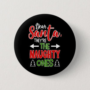 Brother Sister Christmas Gift 6 Cm Round Badge