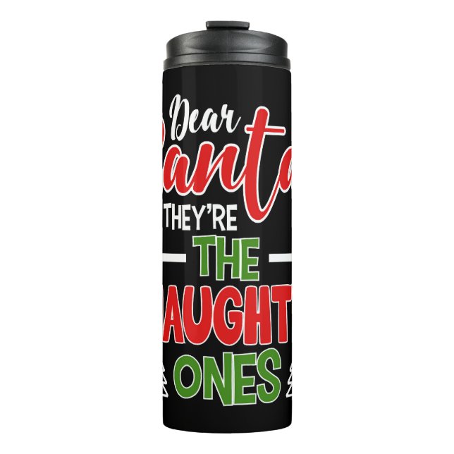 Brother Sister Christmas Gift Thermal Tumbler (Front)