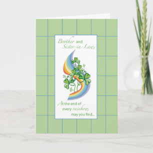 Brother & Sister-in-Law Religious St. Patrick’s Da Card