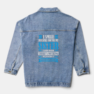 Brother Sister Matching Outfits Nothing You Can Do Denim Jacket