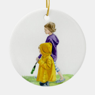 Brother sister ornament