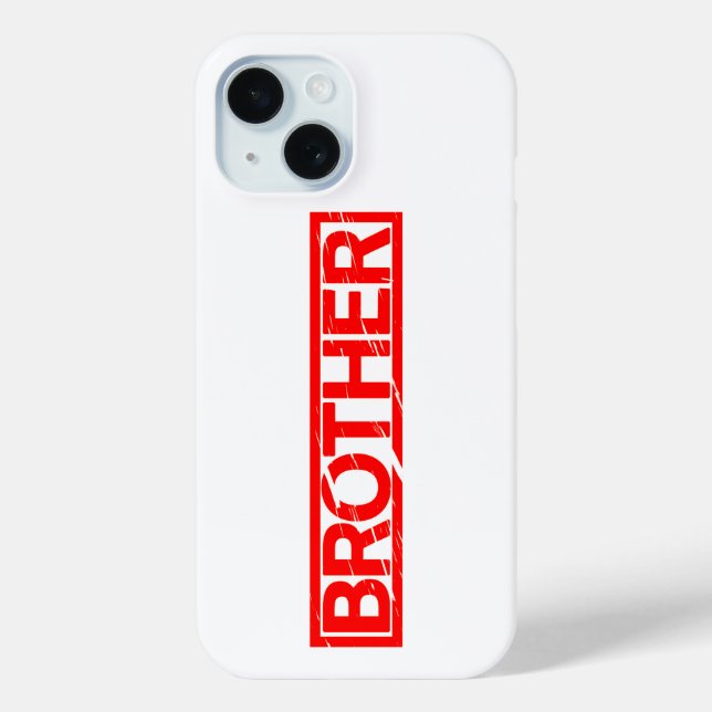 Brother Stamp Case-Mate iPhone Case (Back)