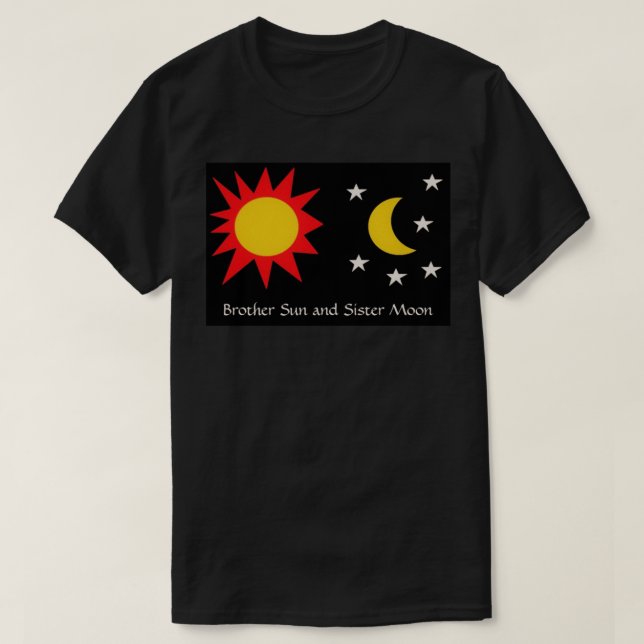 BROTHER SUN SISTER MOON T-Shirt (Design Front)
