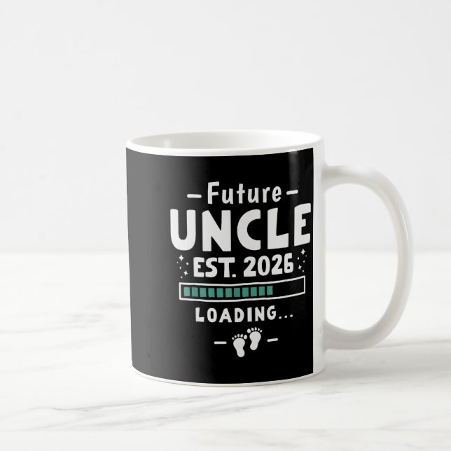 Brother To Uncle Pregnancy Announcement - Future U Coffee Mug (Right)