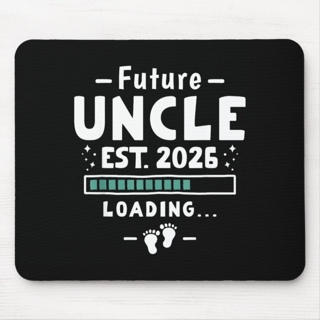 Brother To Uncle Pregnancy Announcement - Future U Mouse Mat (Front)