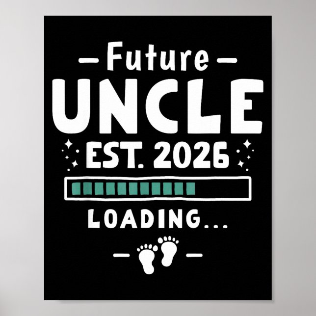 Brother To Uncle Pregnancy Announcement - Future U Poster (Front)