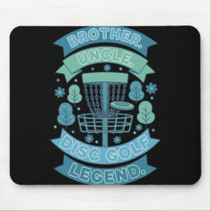 Brother Uncle Disc Golf Legend Nner  Mouse Mat