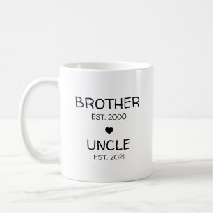 Brother Uncle Pregnancy Announcement Baby Reveal Coffee Mug