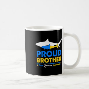 Brother World Down Syndrome Awareness Day Shark T2 Coffee Mug