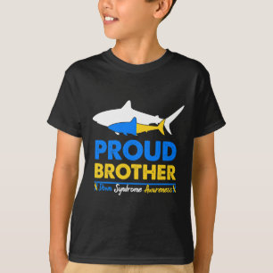 Brother World Down Syndrome Awareness Day Shark T2 T-Shirt