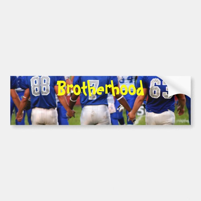 Brotherhood Bumper Sticker (Front)