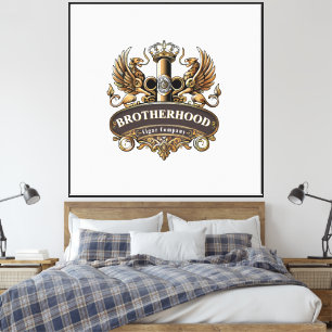 Brotherhood Cigar Company Canvas Print