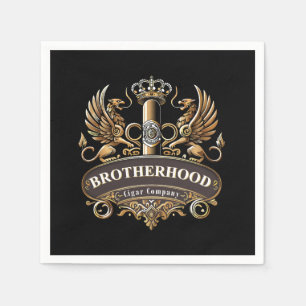 Brotherhood Cigar Company  Napkin