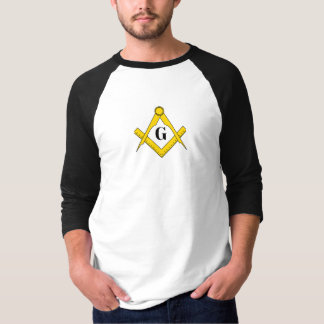 Brotherhood in Motion: Square and Compass Masonic T-Shirt