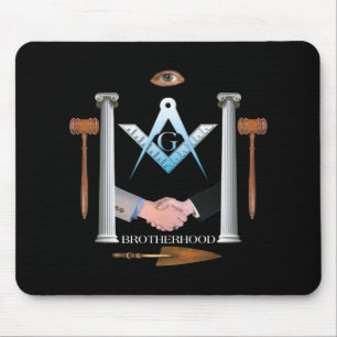 Brotherhood of Freemasons Mouse Mat