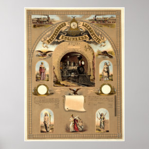 Brotherhood of Locomotive Engineers Poster