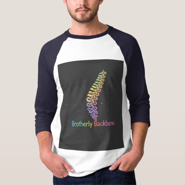 Brotherly Backbone – Strength in Brotherhood Tee (Front)