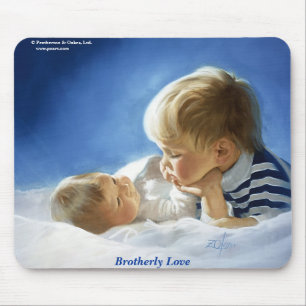 Brotherly Love Mouse Mat