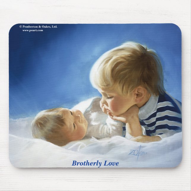 Brotherly Love Mouse Mat (Front)