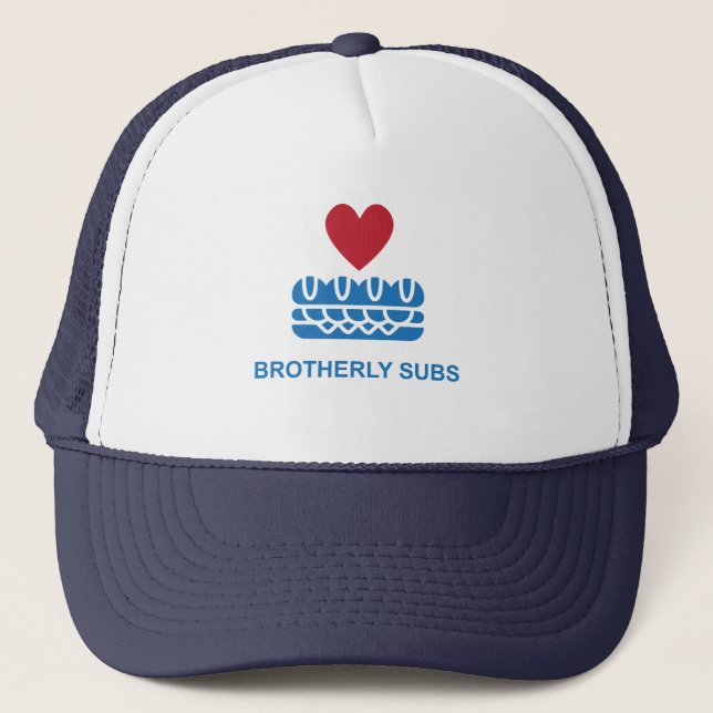 Brotherly Subs Trucker Hat (Front)