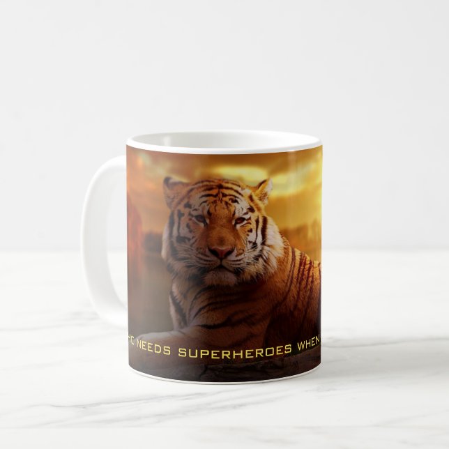 Brothers are Superheroes Coffee Mug (Front Left)