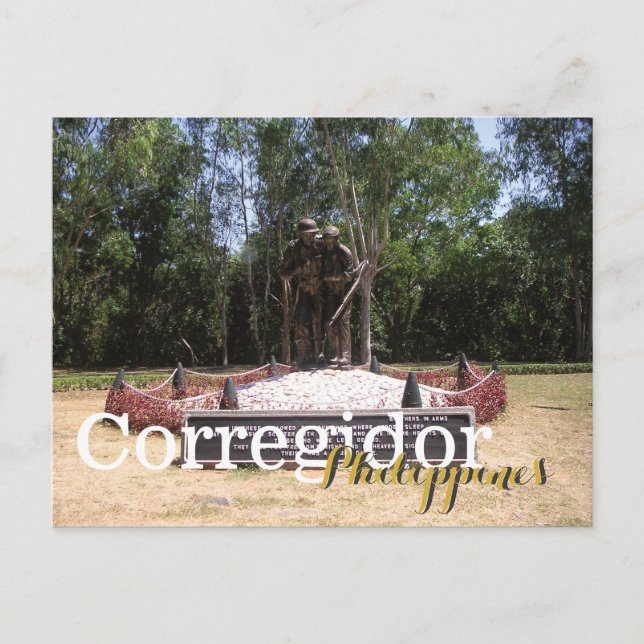 Brothers at Arms Corregidor Bataan Philippines Postcard (Front)