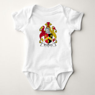 Brothers Family Crest Baby Bodysuit