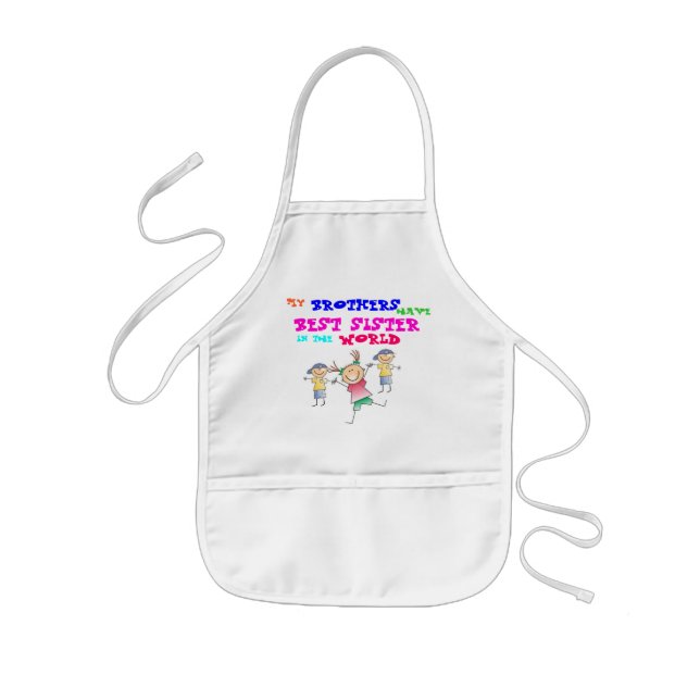 Brothers have Best Sister Apron (Front)