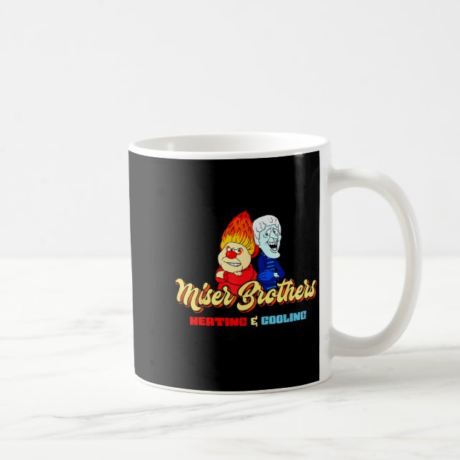 Brothers Heating &amp; Cooling Christmas  Coffee Mug (Right)