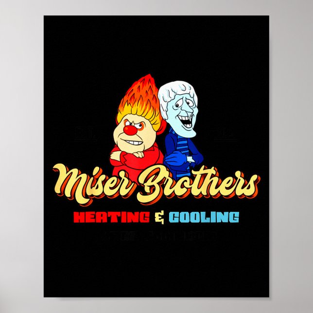 Brothers Heating &amp; Cooling Christmas  Poster (Front)